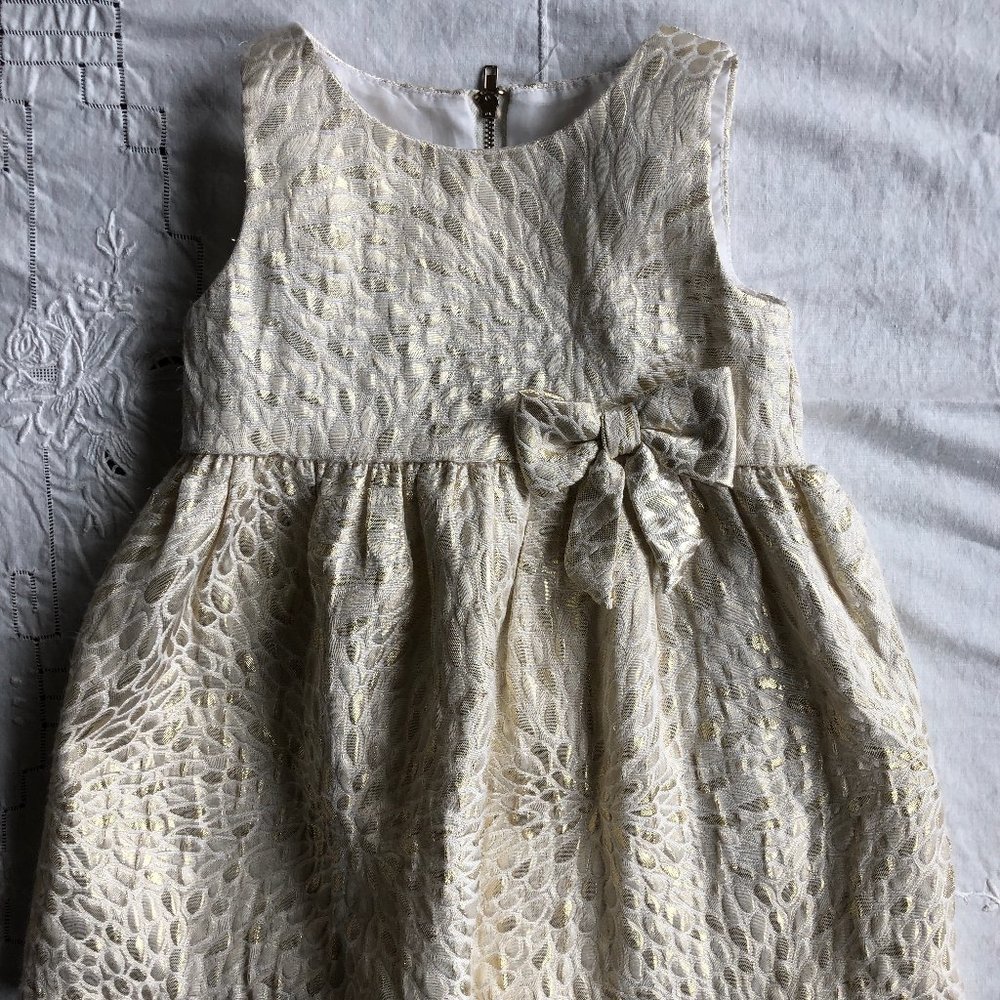 ABS gold dress